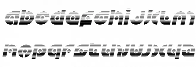 Kovacs Spot Gradient Italic Polices MINUSCULES