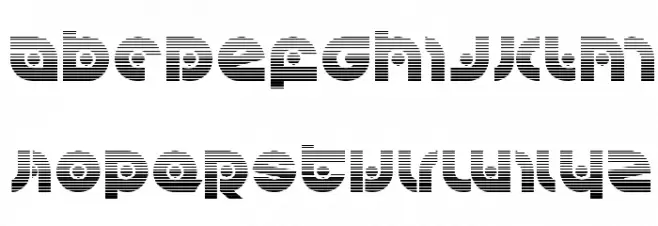 Kovacs Spot Gradient 字体 大写