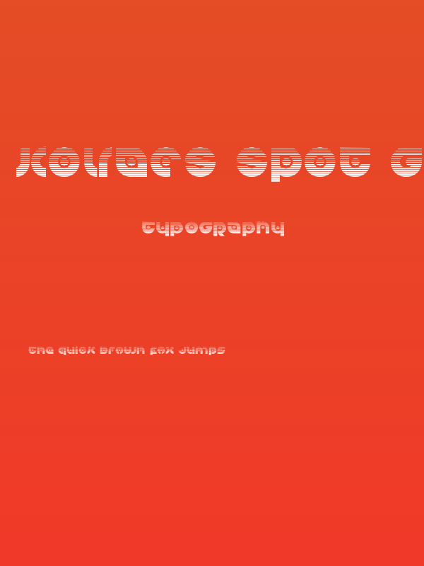 Kovacs Spot Gradient Poster