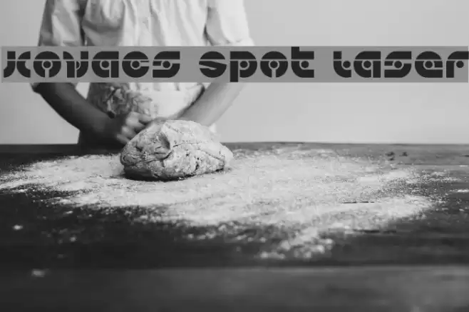 Kovacs Spot Laser Font examples