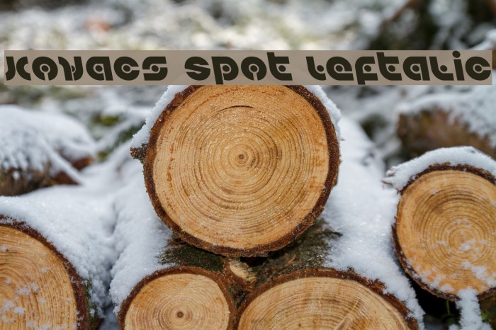 Kovacs Spot Leftalic Example 3