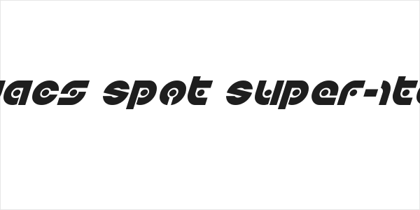 Kovacs Spot Super-Italic Logo