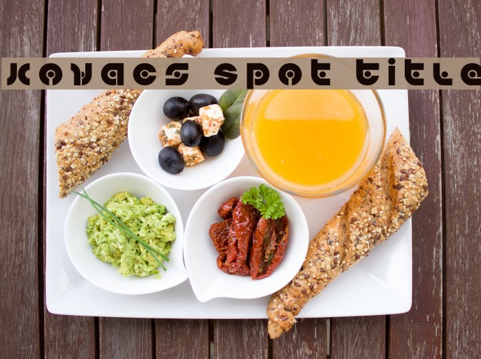 Kovacs Spot Title Example 2