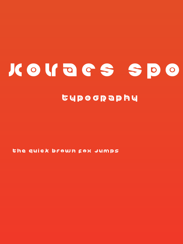 Kovacs Spot Title Poster