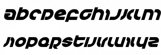Kovacs Super-Italic Polices MAJUSCULES