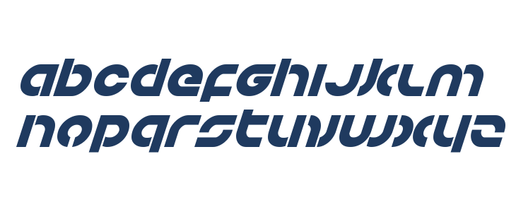 Kovacs Super-Italic Lowercase