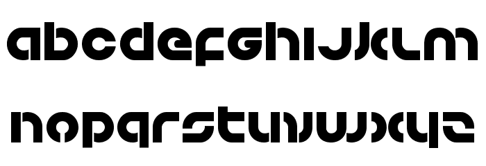 Kovacs Font LOWERCASE
