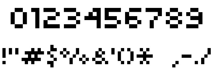 Kovensky small medium Font OTHER CHARS
