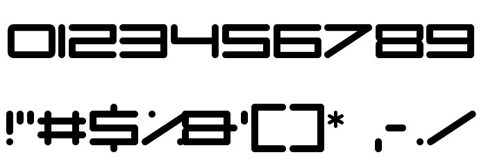 Kozmik Vibez Font OTHER CHARS