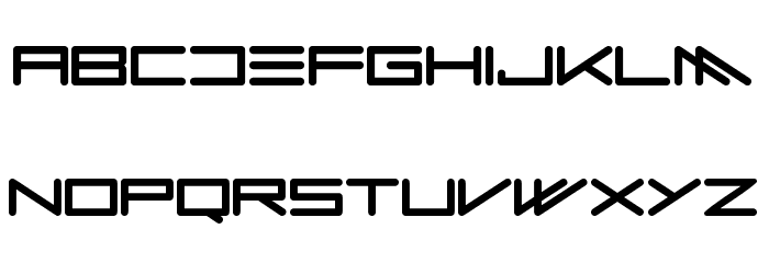 Kozmik Vibez Font LOWERCASE