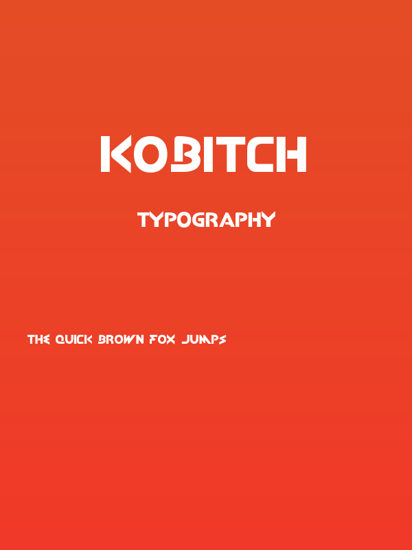 kobitch Poster