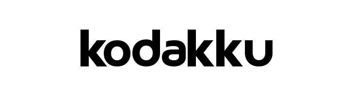 kodakku  フリーフォントのダウンロード
