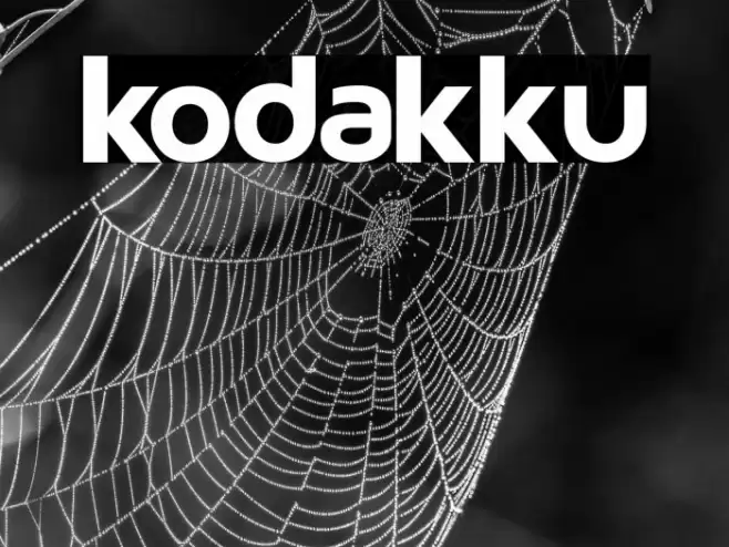 kodakku Font examples
