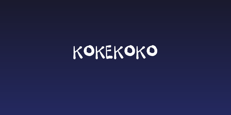 kokekoko Social Header