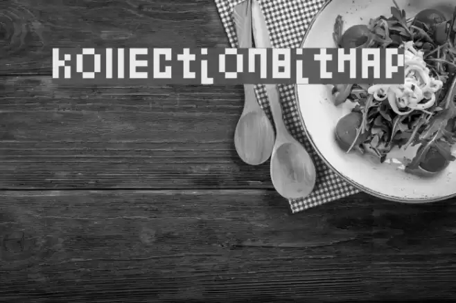 kollectionbitmap Font examples