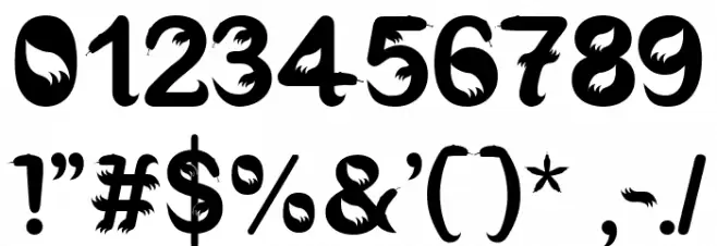 komodo Regular Font OTHER CHARS