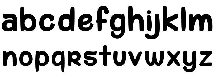 komou 1_PersonalUseOnly Font LOWERCASE