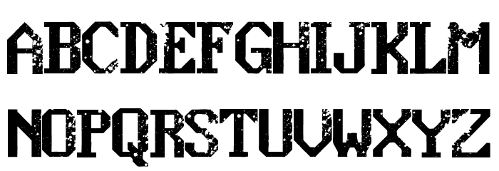 konquer Regular Font LOWERCASE