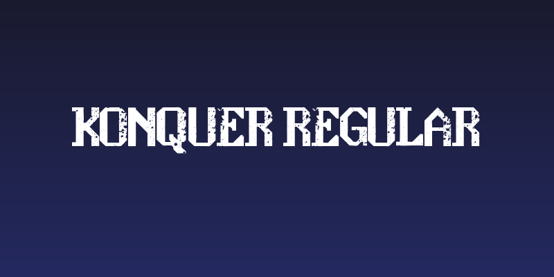 konquer Regular Social Header