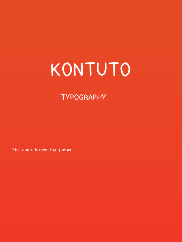 kontuto Poster