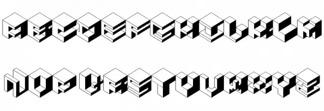 koobz Schriftart Groß