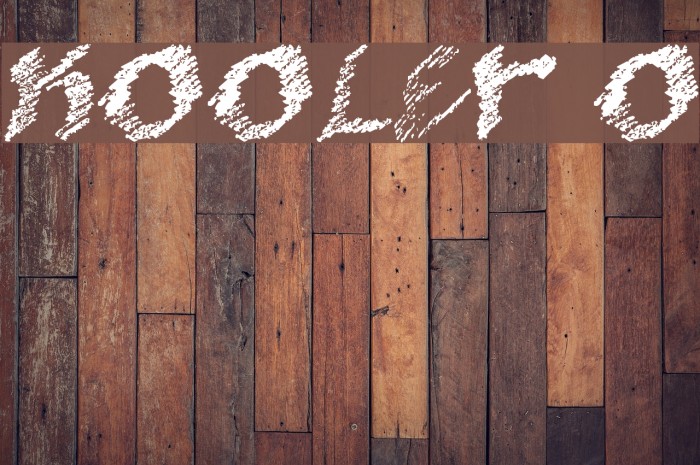 kooler O Font examples