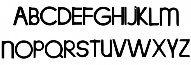 korra_font خط أحرف كبيرة