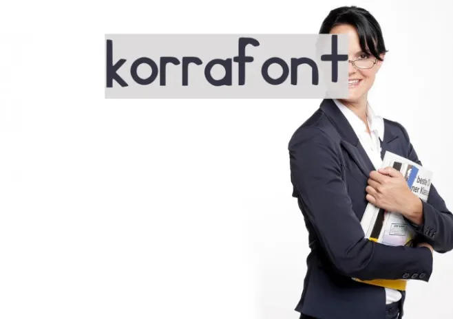 korra_font Example 1