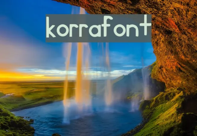 korra_font Example 3