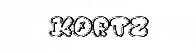 kortz  Free Fonts Download
