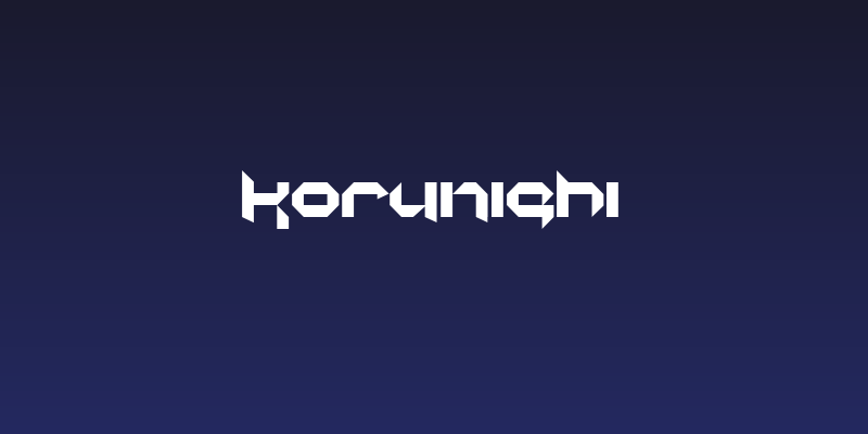 korunishi Social Header