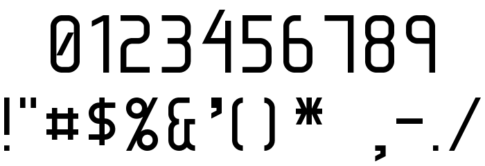 KP Programmer Alternates NBP Font OTHER CHARS
