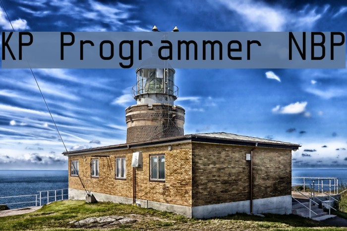 KP Programmer NBP Font examples