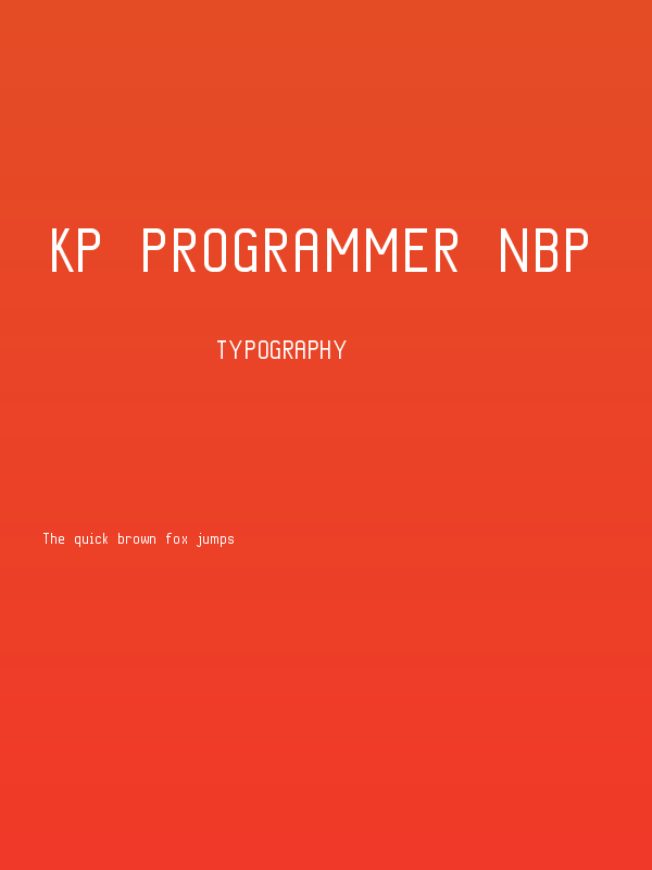 KP Programmer NBP Poster