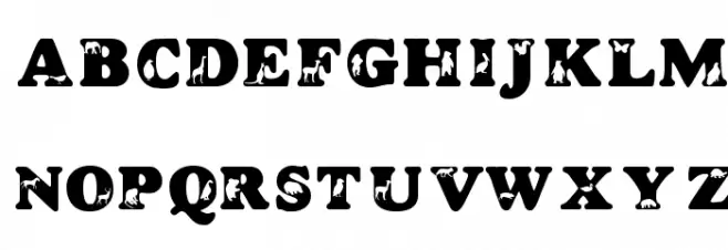 KR A Day At The Zoo Font OTHER CHARS