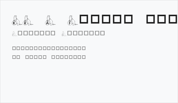 KR A Ferret for Angel Business Card