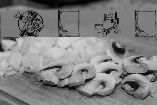 KR A Hunting We Go Font examples