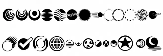 KR A Round Font OTHER CHARS