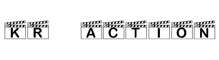 KR Action! Font