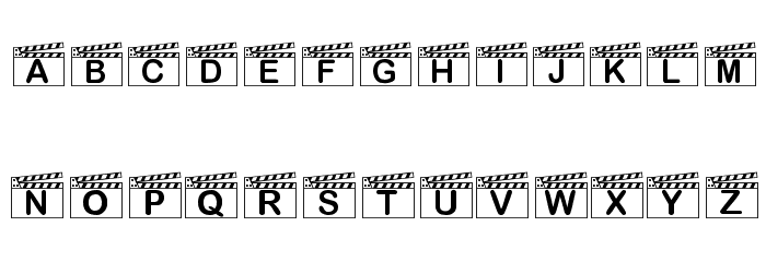 KR Action! Font OTHER CHARS