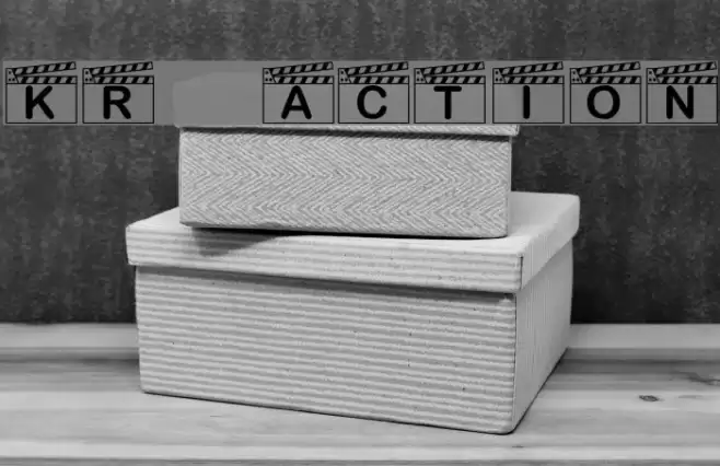 KR Action! Font examples