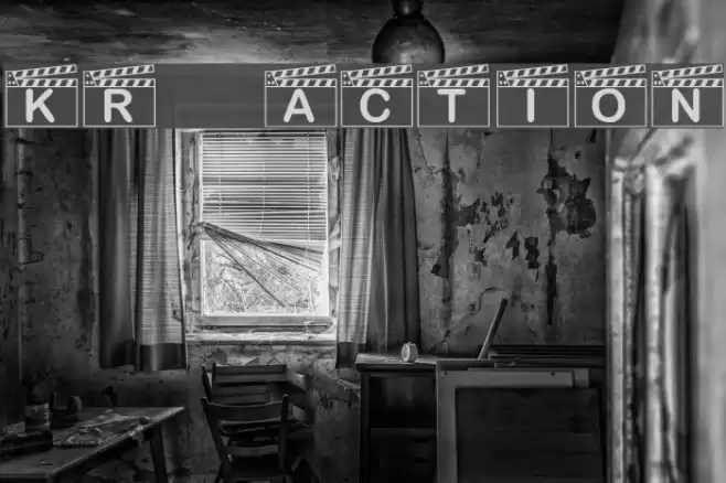 KR Action! Font examples