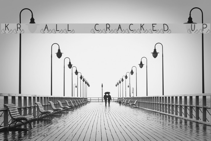 KR All Cracked Up Font examples
