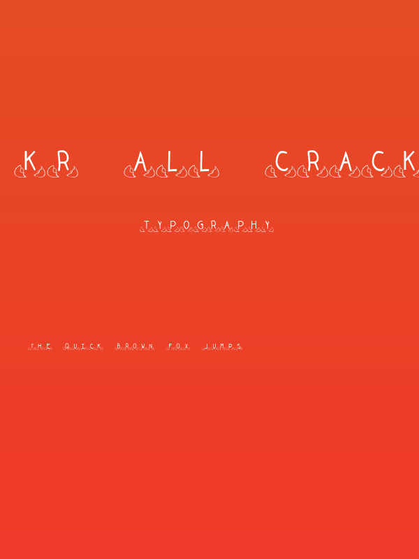 KR All Cracked Up Poster