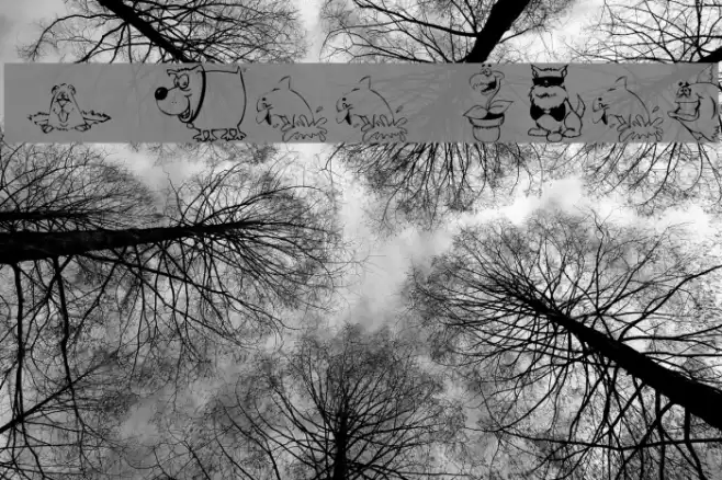 KR All Smiles Font examples