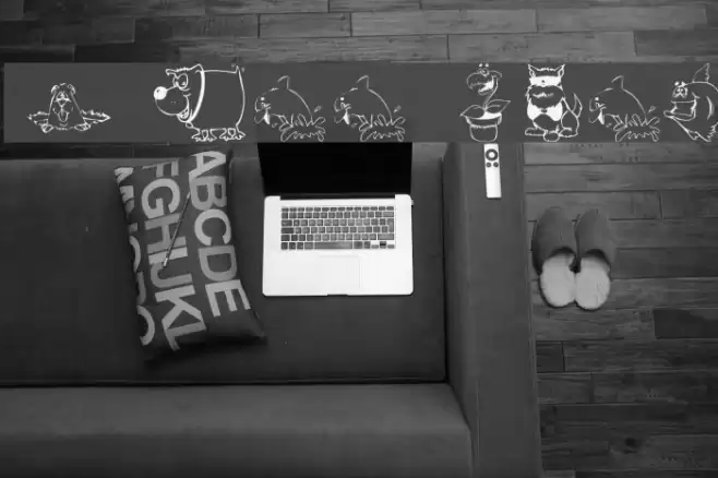 KR All Smiles Font examples