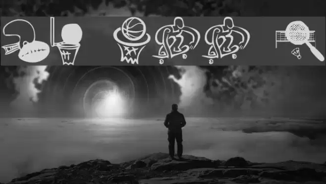 KR All Sport Font examples