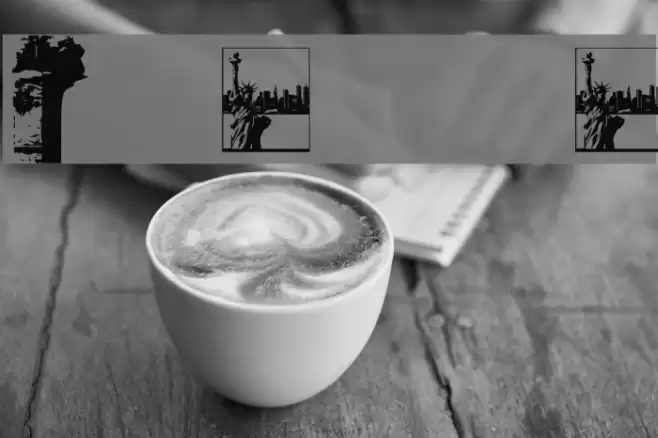 KR America Under Attack Font examples