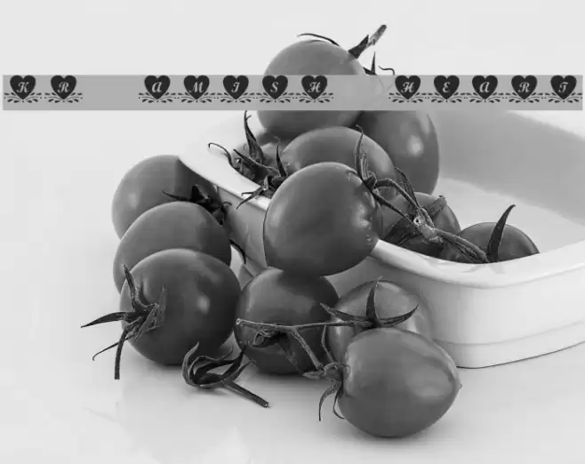 KR Amish Heart Font examples