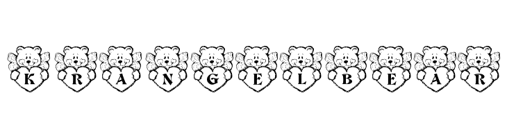 KR Angel Bear Font